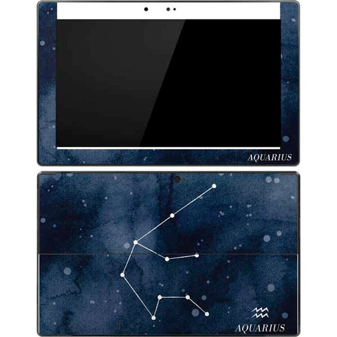 Aquarius Constellation Surface Pro Tablet Skin